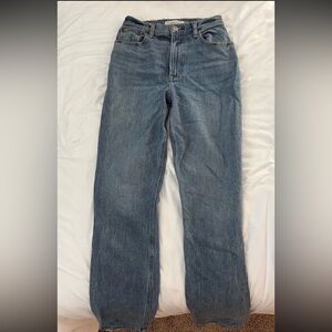 Abercrombie and fitch curve love 90s straight ultra high rise jeans